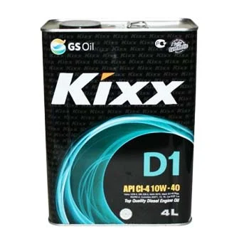 Моторное масло GS Kixx D1 10W40 (4л) Cl-4/SL