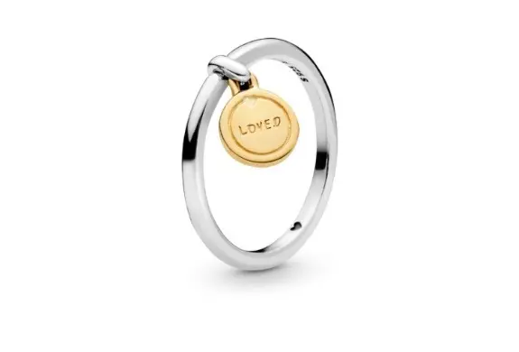 Кольцо "Медальон любви"