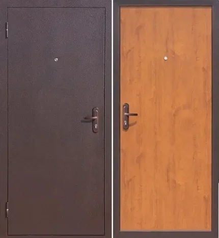 Фото для Дверь входная Строй гост 5-1 Золотистый дуб