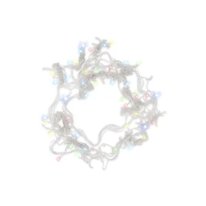 Фото для Электрогирлянда Led Занавес разноцветная 240ламп 3х3м