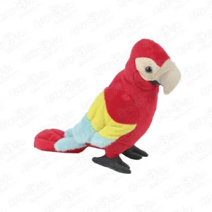 Игрушка мягконабивная Попугай какаду 25см