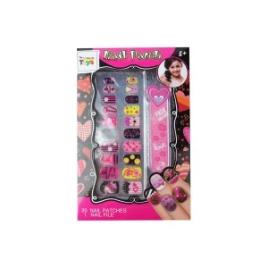 Фото для Набор накладных ногтей Lanson Toys с пилочкой в ассортименте