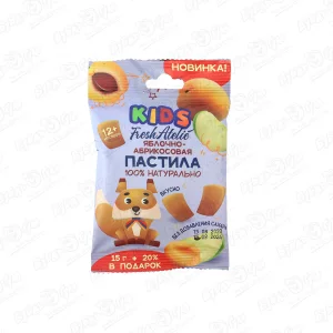 Пастила Fresh Atelie KIDS яблоко-абрикос 15г