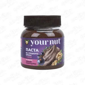 Фото для Паста ореховая your nut со вкусом черной смородины 250г