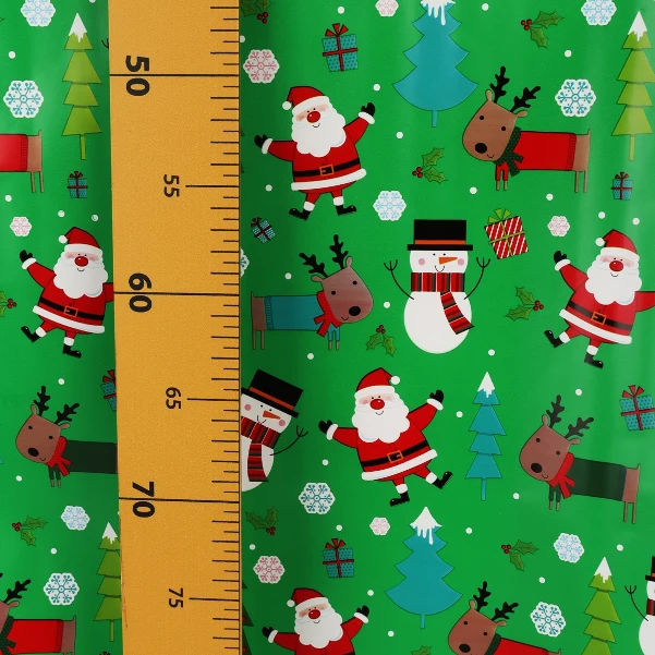 Фото для Бумага подарочная С Новым Годом 0,7х2м в ассортименте 