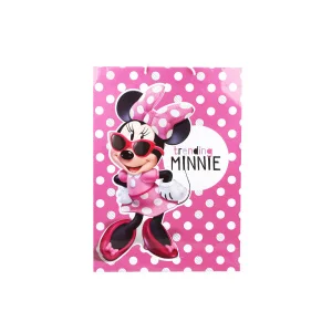 Пакет подарочный большой Minnie Mouse 33х46см