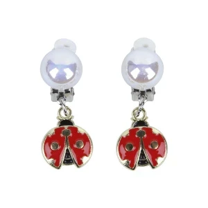 Фото для Клипсы с подвеской Божьи коровки