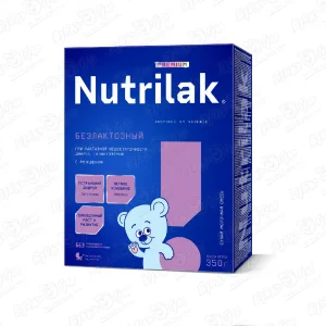 Смесь Nutrilak Premium безлактозная 350г с 0мес БЗМЖ