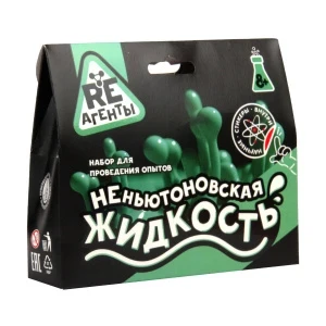 Фото для Набор научный Неньютоновская жидкость зеленый