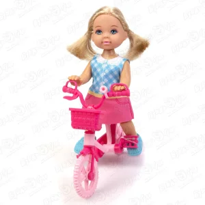 Куколка Kiki прогулка на велосипеде