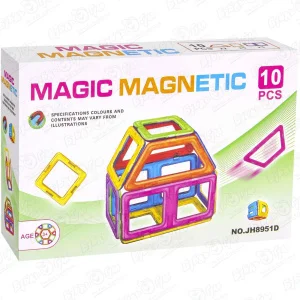 Конструктор Magic Magnetic магнитный 3D 10дет c 3лет