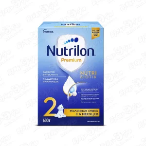 Смесь Nutricia Nutrilon Premium 2 молочная 600г c 6мес БЗМЖ