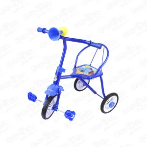 Велосипед трехколесный синий