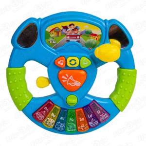 Игрушка озвученная руль звуки транспорта