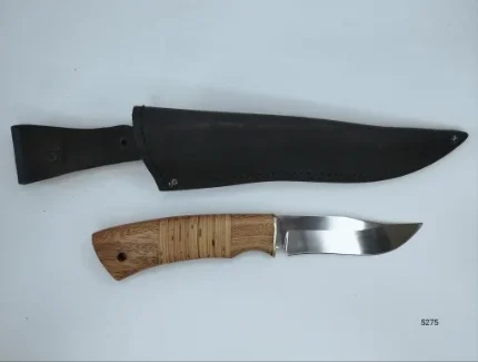 Нож "Гюрза малый" сталь 95х18 (береста)