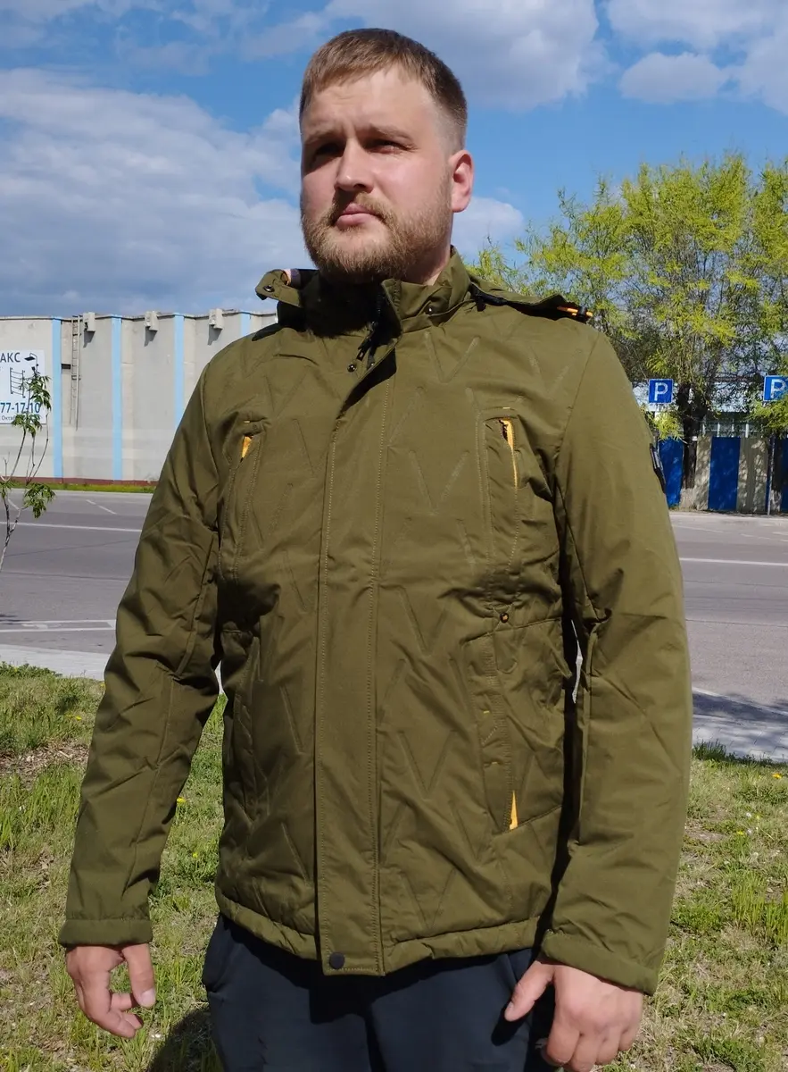 Куртка ДМС мужская MG арт. L 9159AL Хаки