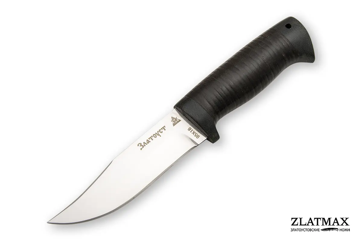 Нож "Таёжный"сталь 95х18 (кожа)