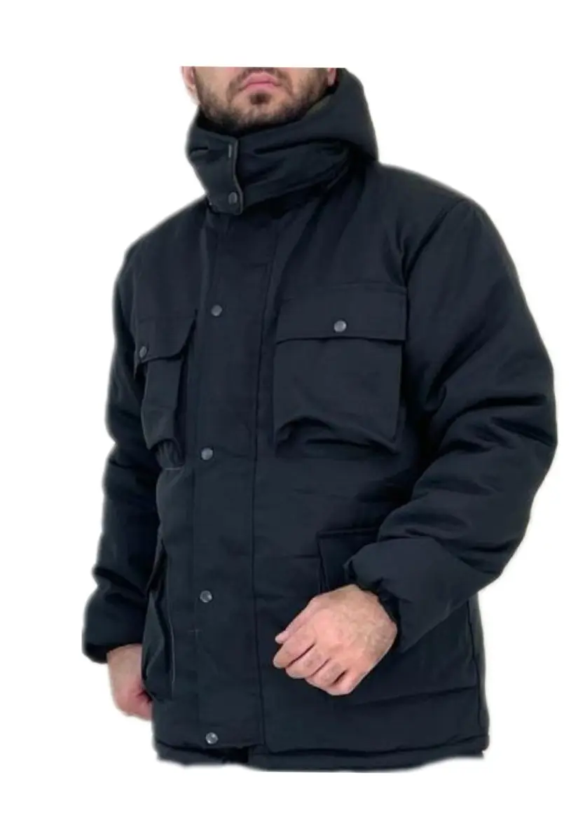 Куртка зимняя ОНИКС-V ткань смесовка+флис цв.черный