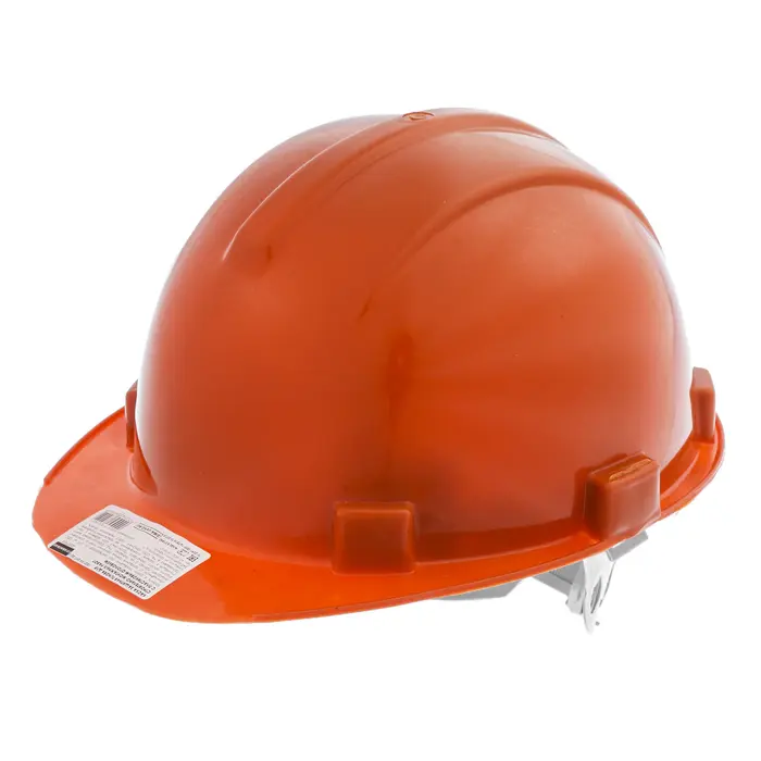 Каска строительная "Исток" цвет оранжевый с храповим