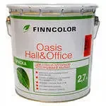 Фото для TIKKURILA Краска для стен и потолков "Oasis Hall@Office" основа А 4 2,7 л