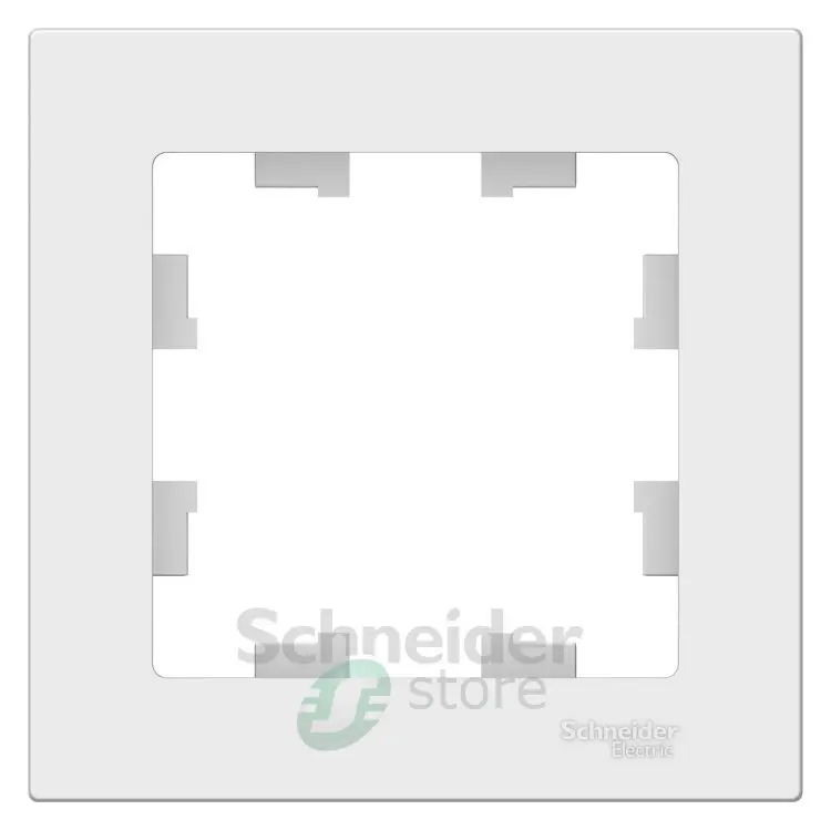 Рамка AtlasDesign белая 1-я Schneider Electric