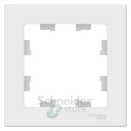 Рамка AtlasDesign белая 1-я Schneider Electric