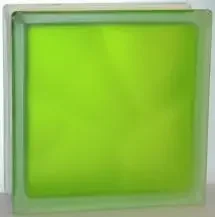 Стеклоблок Волна тархун матовый 190*190*80 Glass Block