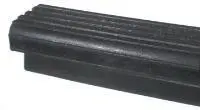 Профиль Резиновый "SURE STEP" черный 1200x50x20мм