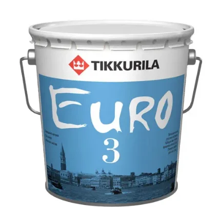 TIKKURILA Краска "Euro Matt 3" основа А 9 л