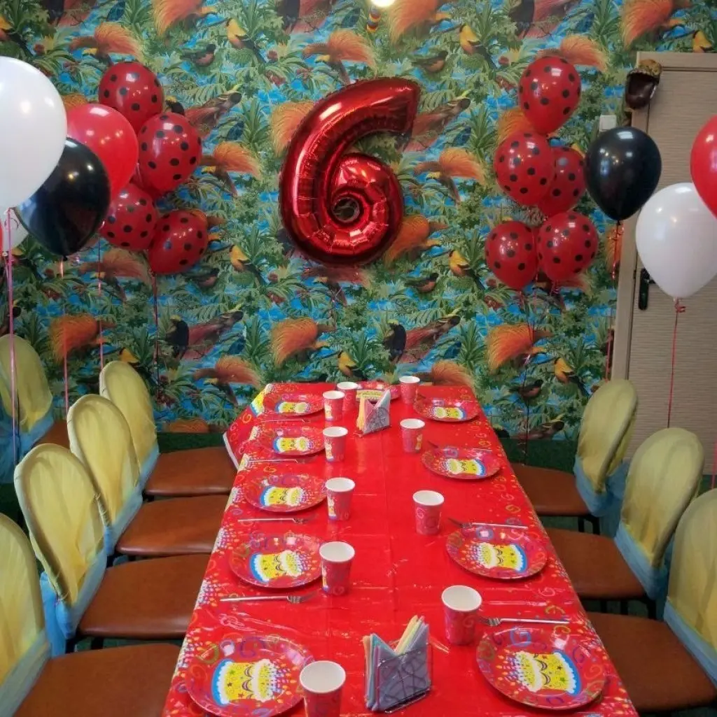 Оформление зала на день рождения 