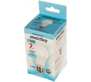 Фото для Лампа LED-А60 7Вт 4000 Е27 Smartbuy