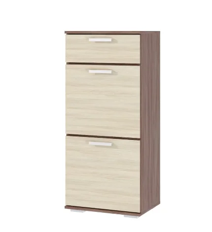 Фото для Тумба высокая Ника ТВ500 (Ясень шимо темный/Ясень шимо светлый)