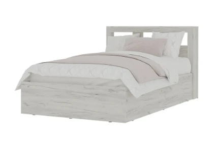 Фото для Кровать Гранд 1.2 (Дуб крафт белый)