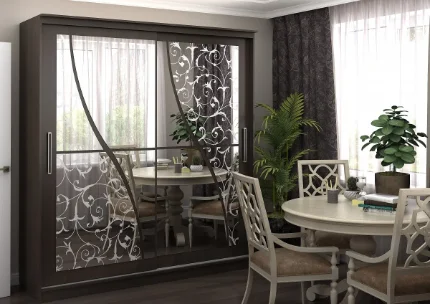 Фото для Шкаф-купе Ева 2000 (Венге)