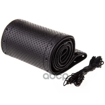 Фото для Оплетка На Руль Skyway Corset (M) 37-39см. Черная Экокожа S01102400 Skyway арт. S01102400