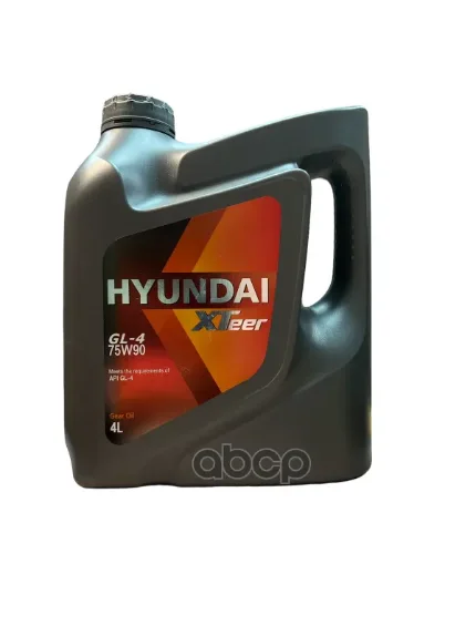 Фото для Масло Трансмиссионное Gl-4 75w90 4л.Hyundai Xteer Gear Oil HYUNDAI XTeer арт. 1041435