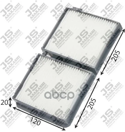 Фото для Фильтр Салона Ac-1802 Asakashi Ac21001set To Mark Gx,Lx 90/100, Jzx90/100 88508-22020 JS Asakashi арт. AC21001SET