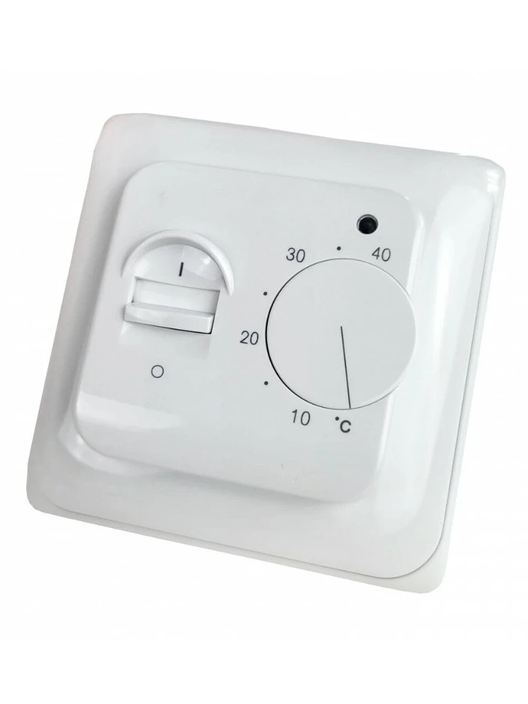 Терморегулятор Eastec RTC 70.26 (3,5кВт) белый, механич