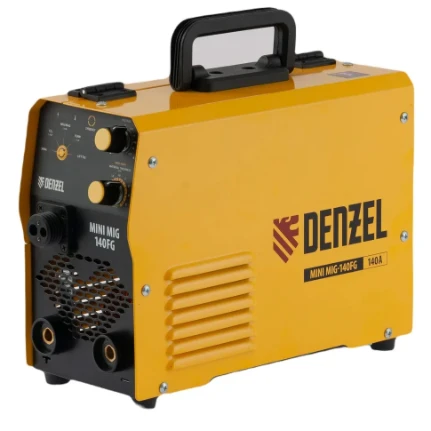 Фото для Сварочный полуавтомат 140А, пров.0,8-1,0мм, электрод 3,2мм, MIG-140FG - Denzel