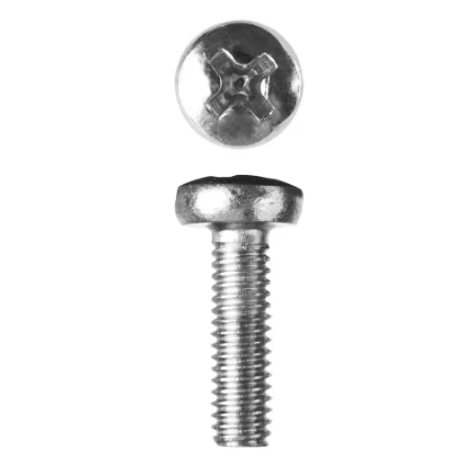 Фото для Винт 4х10 полусфера, кл пр 8.8, оцинк - Зубр