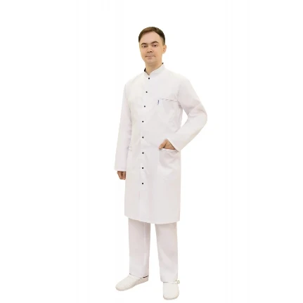 Фото для Халат мед.ГЕЛИОС муж. тк.сатори