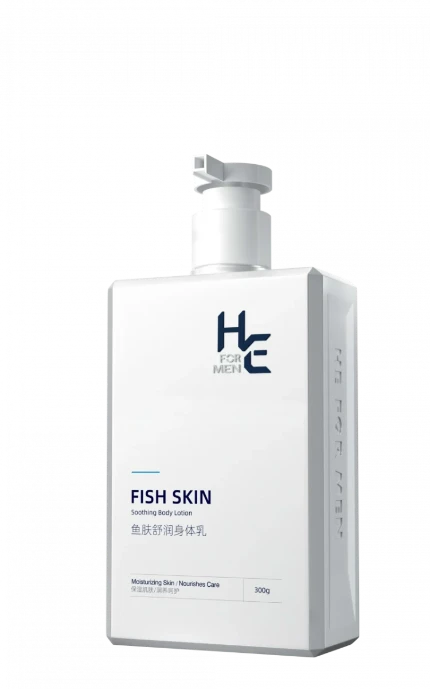 Фото для Успокаивающий лосьон для тела НЕ fo men FISH SKIN 300г