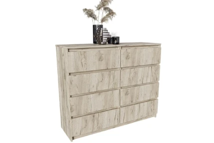 Фото для Комод №4 Норд (Дуб крафт серый) ФОРЕС