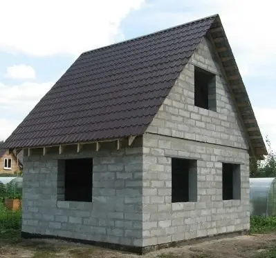 Дома из блоков - строительство
