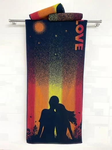 Фото для Полотенце махр.67*150 Амур