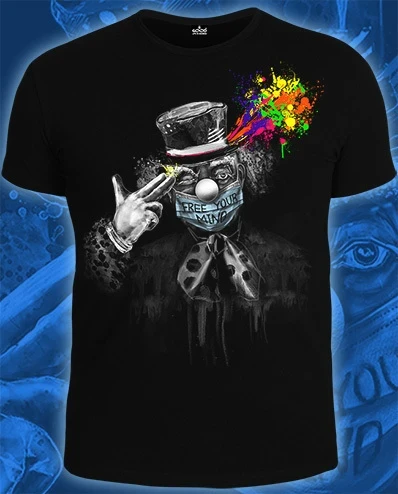 Фото для 14-1530-1 Футболка FREE YOUR MIND в маске