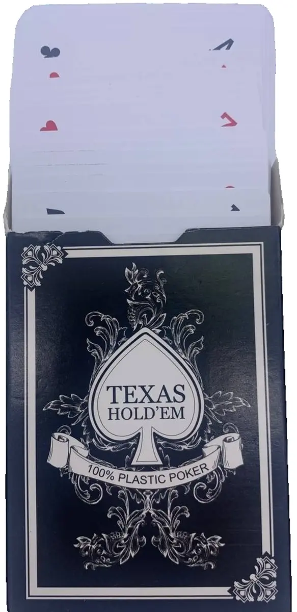 Карты для игры в покер "Texas Holdem new" 100% пл