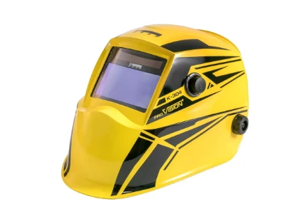 Фото для Маска сварщика КЕДР (В РАЗОБР.ВИДЕ) "К-304 PRO", жёлтая