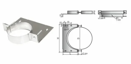 Фото для Крепление универсальное КУ D260