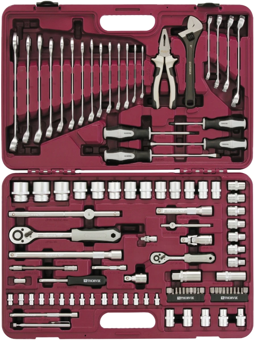 Набор инструмента 101 пр 1/2;1 THORVIK